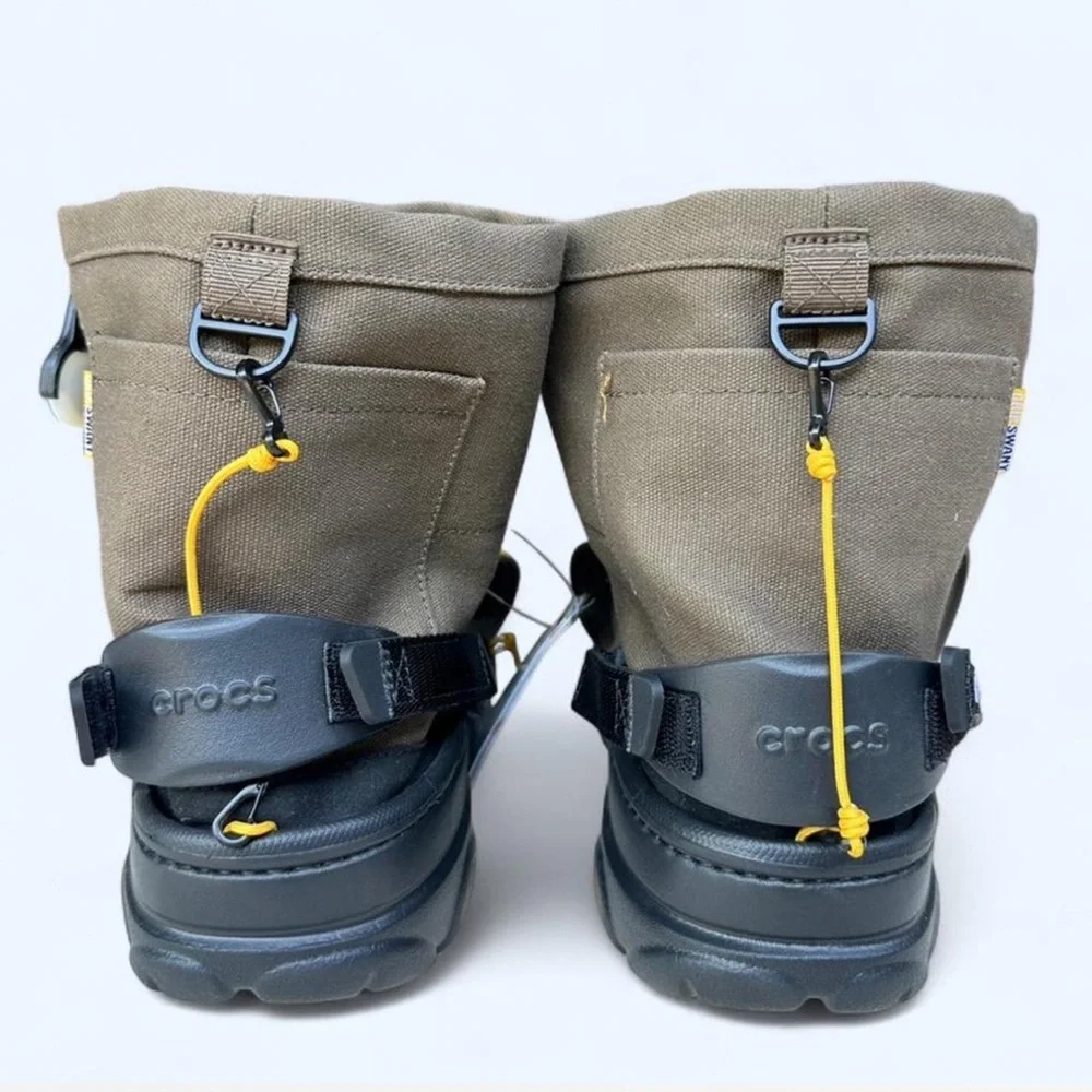 Crocs x GRIP SWANY x atmos Classic All-Terrain Clog Olive M13 Rare